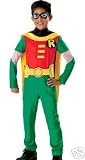  : Dlx Robin Teen Titan Super Hero Costume NeW 10-12