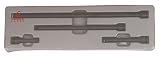 Sunex 3500 4 Piece 3/8-Inch Drive Impact Extension Set