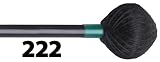Mike Balter Shadow Series Medium Hard Marimba Mallets, Black Birch