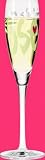 Review Ritzenhoff Tableware  / Champagne Glass, Pearls, Dose, Designer Color Enamel Prosecco Flute in Gift Box