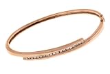 14K Yellow Gold Diamond Bangle Bracelet