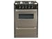 Kitchen & Housewares : Summit 24 in. Stainless Steel Slide in Look Electric Range - TEM630R/TEM630R
