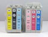 Epson 98/99 Ink Cartridges for Artisan Printers, Set of 6