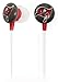 iHip NFF10200TBB NFL Tampa Bay Buccaneers Mini Ear Buds, Red/Black