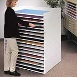 Giant Stack Trays for Sheets to 42-1/2 x 32-1/2, White, 2 per Carton