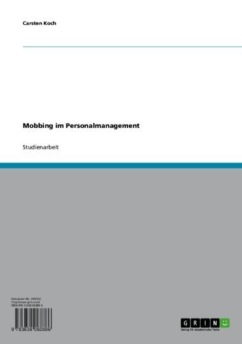 Mobbing im Personalmanagement (German Edition)