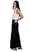 Denim Long Skirt - Black - Womens Black Full Length (SKIRT59)