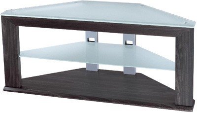 Lsh-5617 3-tier Tv Stand, Silver/frost Glass, 47.25'' Lx18'' Wx20'' H By Lite Source