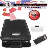 LIMITED OFFER: i-nique Exec soft Napa leather case for Ipod Video (30GB) - Black + FREE (WHITE) IPOD FM TRANSMITTER