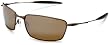 Oakley Men's Square Whisker Iridium Polarized Sunglasses