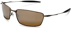 Oakley Men's Square Whisker Iridium Polarized Sunglasses