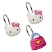 Hello Kitty Mod Shopper Shower Curtain Hooks