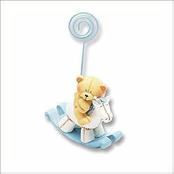 Blue Bear-Horse Place Card Holder, 1