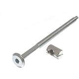 Furniture Cot Bed Bolt Allen Head With Barrel Nut 6Mm M6 X 100Mm Zp Pack Of 4