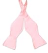 Biagio SELF TIE Bow Tie Solid LIGHT PINK Color Men's BowTie
