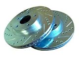 CIVIC Hatchback 96-00 Front Drill Slot Brake Rotors