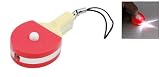 Gino LED Pingpong Bat 2 in 1 Cell Phone String Strap Red
