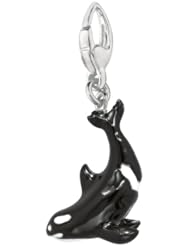 Sterling Silver ORCA WHALE Charm