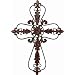 Large Metal Cross 37"h, 26"w Wall Sculpture Metal Wall Art Decoration