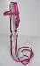 PONY BRIDLE, NYLON, RASPBERRY PINK