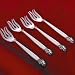 ACORN PASTRY FORKS/4 VELVET