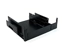 フリーダム 5インチベイ用マルチマウンタ スリムドライブ1台&3.5インチストレージ搭載可 ブラック PMU-012