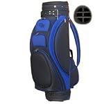 Club Glove Elephant Vinyl Cart Bag : Black - Royal Trim