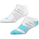 Womens ASICS Hera Diva No Show 2 pk