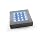 Fortune Products LB-5W Square Light Base with White LED's, 5" Length x 5" Width x 1-1/4" Height