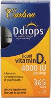 Carlson Labs Ddrops Liquid Vitamin D3 4000 IU