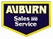 Husky Liners - Signpast Reproduction Vintage Sign, AUBURN SALES & SERVICE (00107)