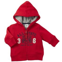 Carter's Play Clothes All State Hoodie - Red