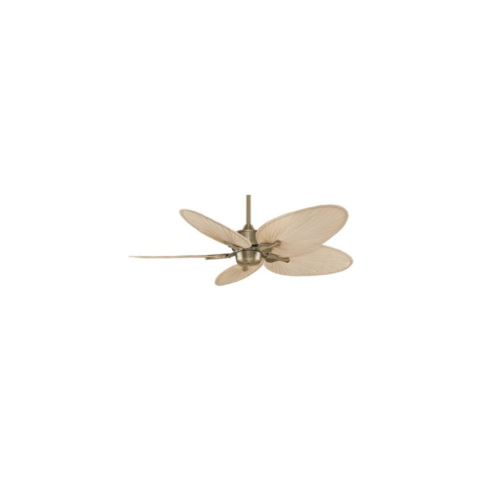 Fanimation Mad3250ab Islander 52 Antique Brass Ceiling Fan With 22