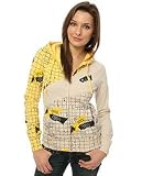 Obey The 8 Track Z/U Hoody in Yellow,Sweatshirts for Women