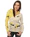 Obey The 8 Track Z/U Hoody in Yellow,Sweatshirts for Women