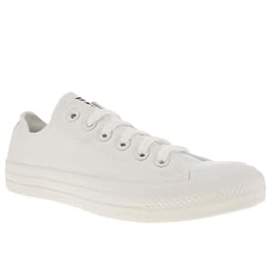 Converse All Star Ox V Mono - 5 Uk - White - Fabric