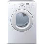 LG : DLE1310W 27in Super Capacity Electric Dryer White