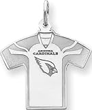 Arizona Cardinals Juniors Pink Cap Sleeve T-shirt (Large)