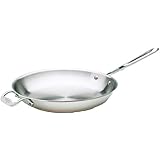 All-Clad 6112 SS Copper Core 5-Ply Bonded Dishwasher Safe Fry Pan Cookware, 12-Inch, Silver