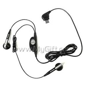 Samsung SGH-A717 Cell Phone OEM Stereo Hands-Free Headset part # AEP420SBEB/STD