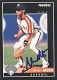 Andy Mota, Houston Astros Autographed Card