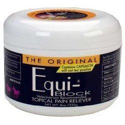 Miracle Coat Original Equi-Block Topical Pain Reliever for Horses, 8-Ounce