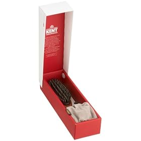 【クリックで詳細表示】KENT レディースブラッシングブラシ やわらかめタイプ (大) ギフトボックス仕様 KNH-2628G