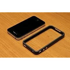 BUMPER Schutzh�lle f�r Apple iPhone 4 4S - Schwarz