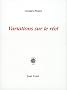 Variations sur le r�el
