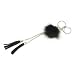 SG Paris Key Chain Rho Black Fur Noir/Jet Other Fashion Accessories Key Chain Mixed Natural Material