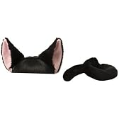 COSPATIO オリジナル猫耳猫しっぽ 黒