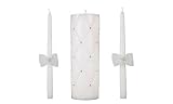 Wilton Graceful Wedding Day Collection Unity Candle and Taper Candles Set