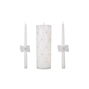 Wilton Graceful Wedding Day Collection Unity Candle and Taper Candles Set