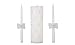 Wilton Graceful Wedding Day Collection Unity Candle and Taper Candles Set